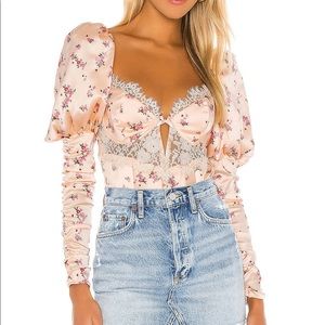 NWT For Love & Lemons Bodysuit